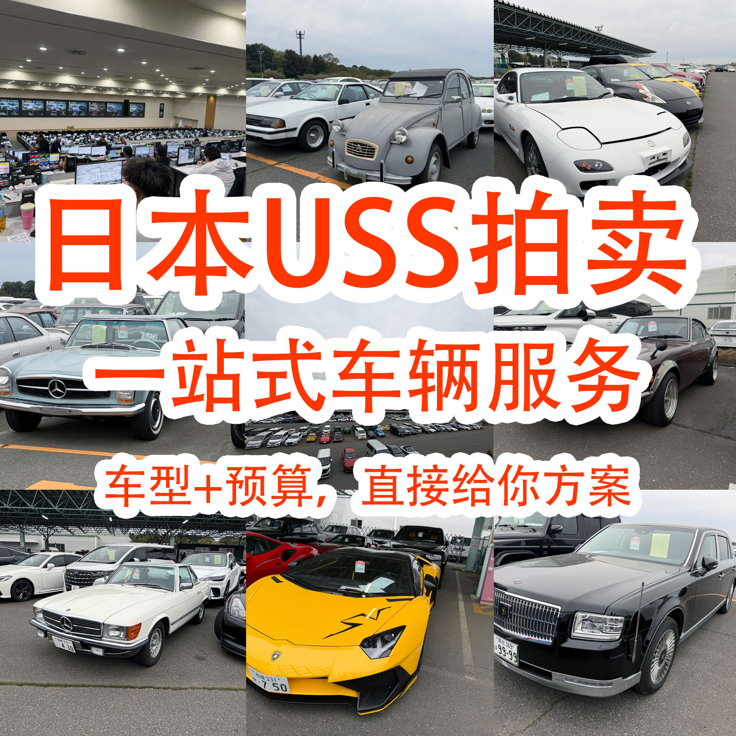 日本USS直采港车 